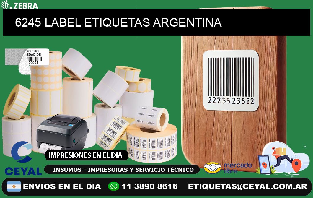 6245 LABEL ETIQUETAS ARGENTINA