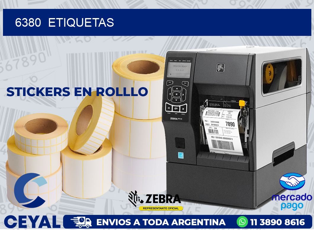 6380  ETIQUETAS