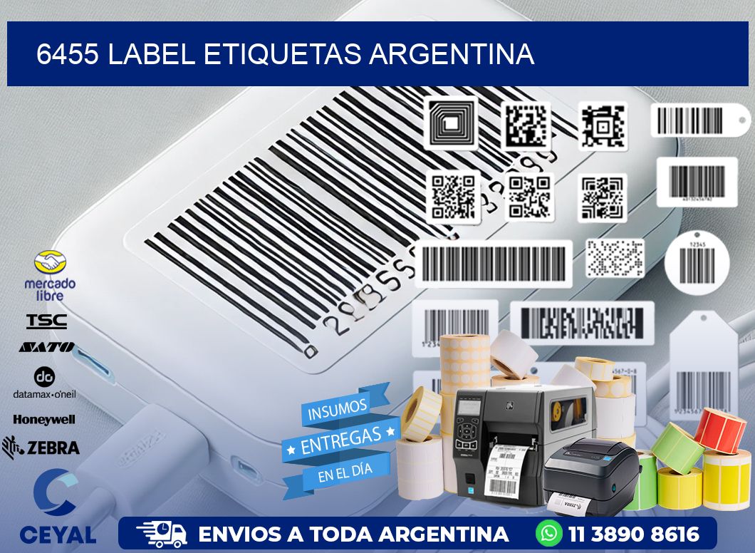 6455 LABEL ETIQUETAS ARGENTINA