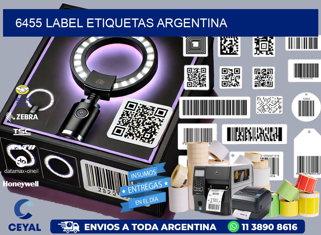 6455 LABEL ETIQUETAS ARGENTINA