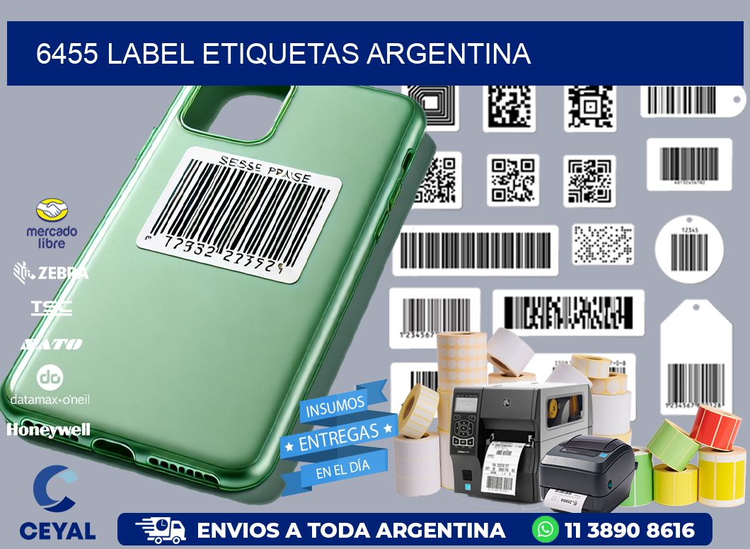 6455 LABEL ETIQUETAS ARGENTINA