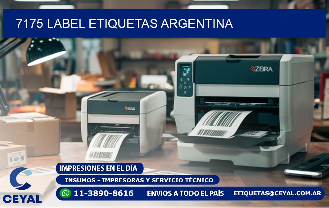 7175 LABEL ETIQUETAS ARGENTINA