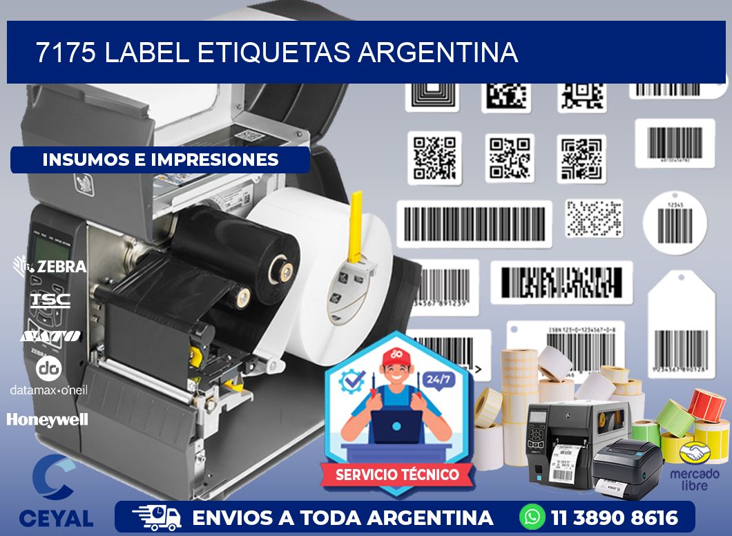 7175 LABEL ETIQUETAS ARGENTINA