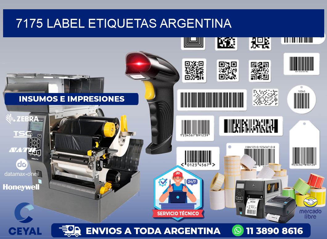 7175 LABEL ETIQUETAS ARGENTINA