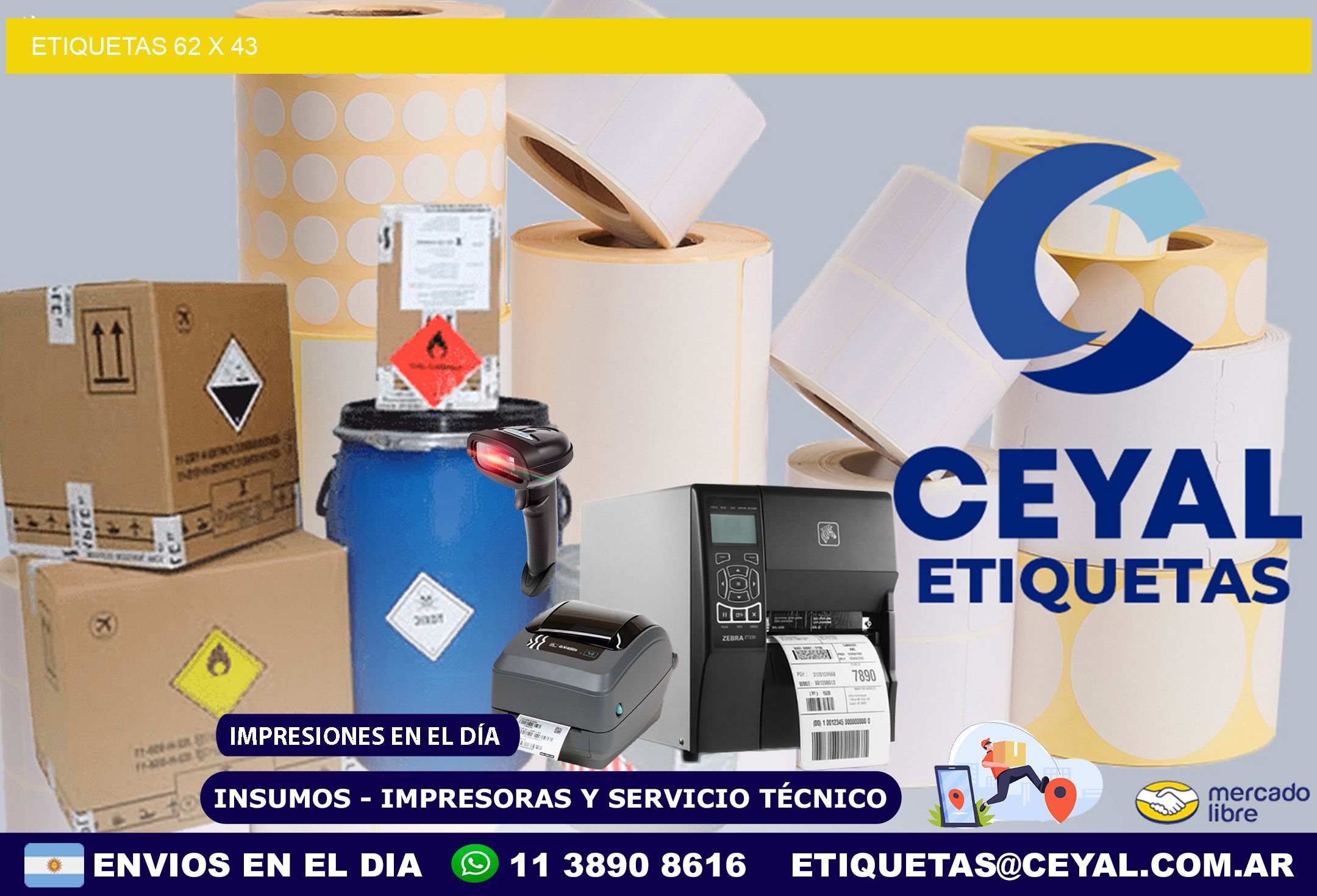 ETIQUETAS 62 x 43