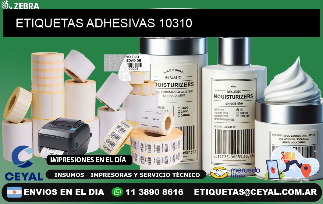 ETIQUETAS ADHESIVAS 10310