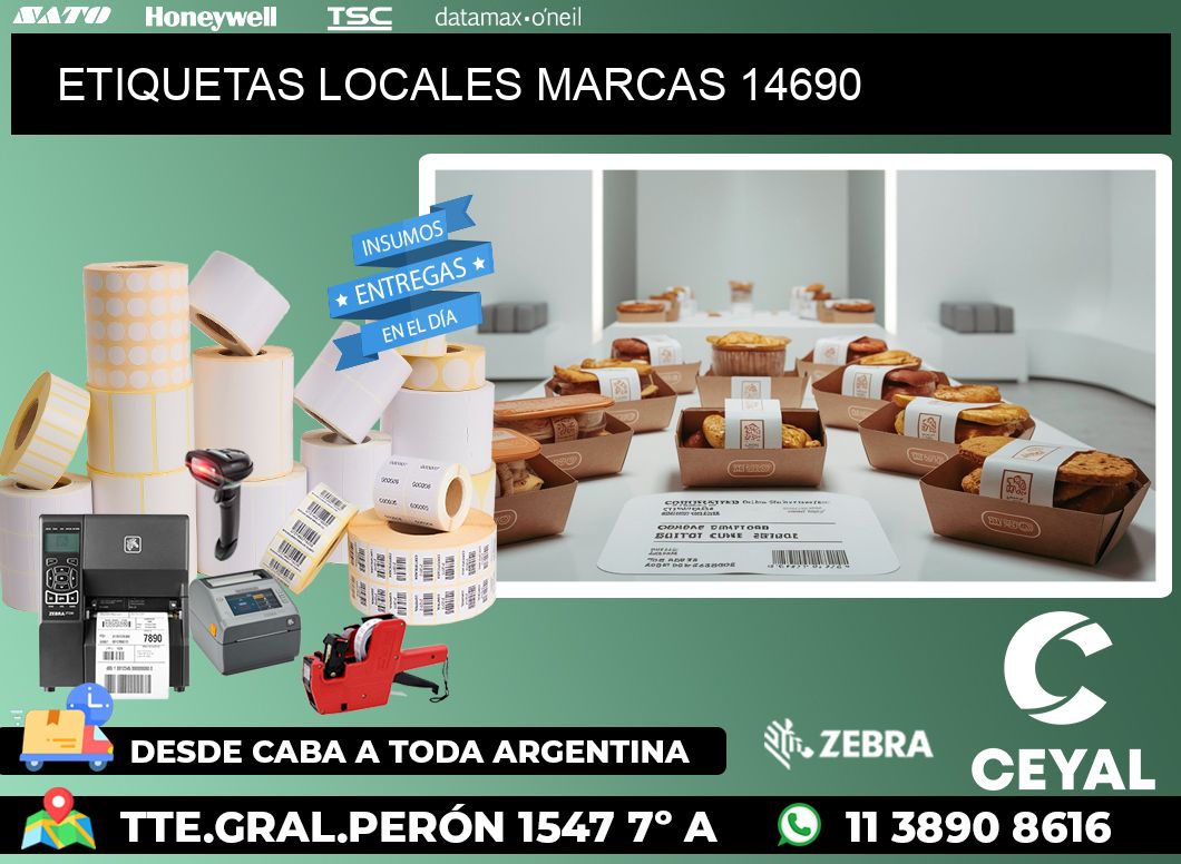 ETIQUETAS LOCALES MARCAS 14690