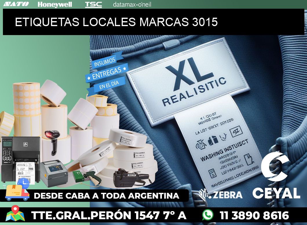 ETIQUETAS LOCALES MARCAS 3015