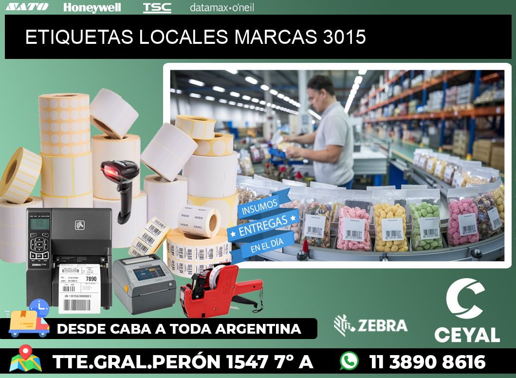 ETIQUETAS LOCALES MARCAS 3015