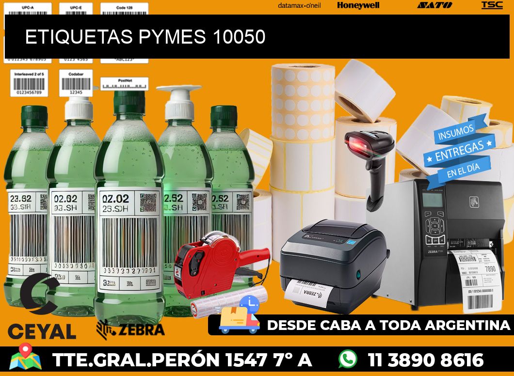 ETIQUETAS PYMES 10050
