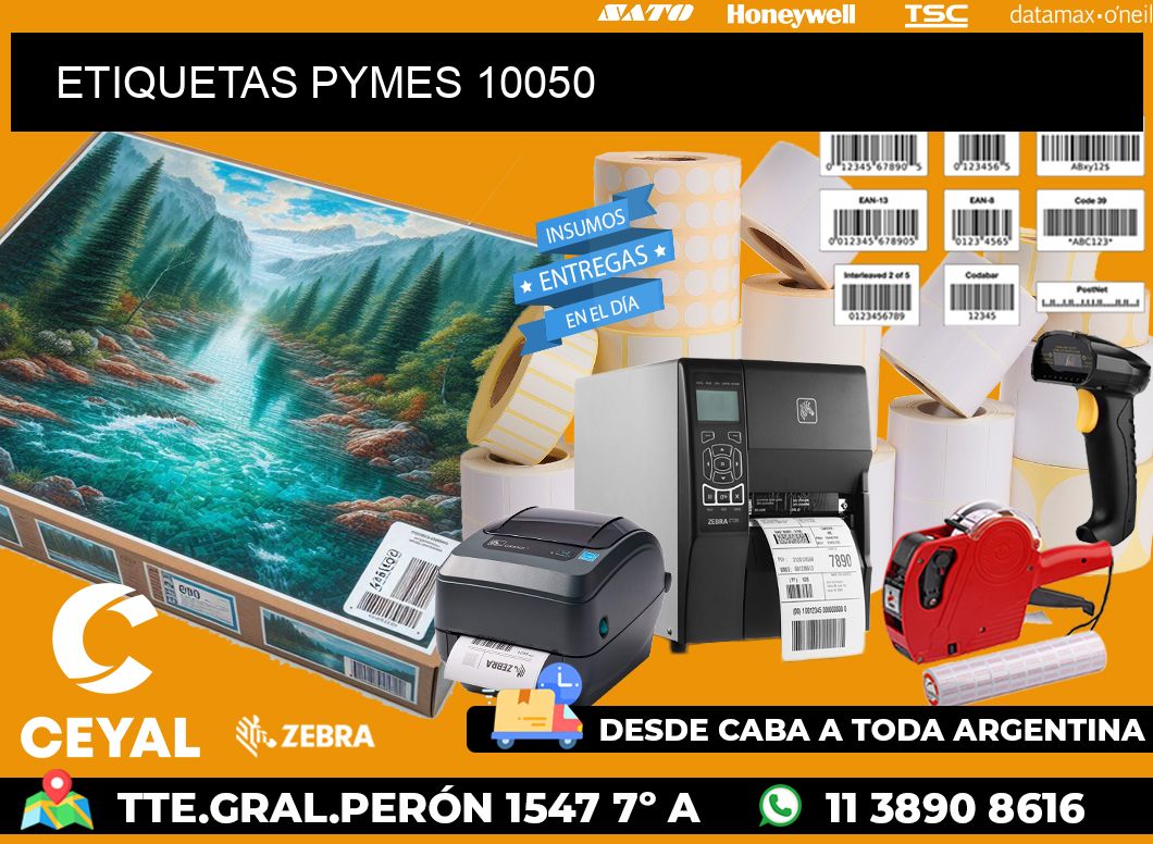 ETIQUETAS PYMES 10050