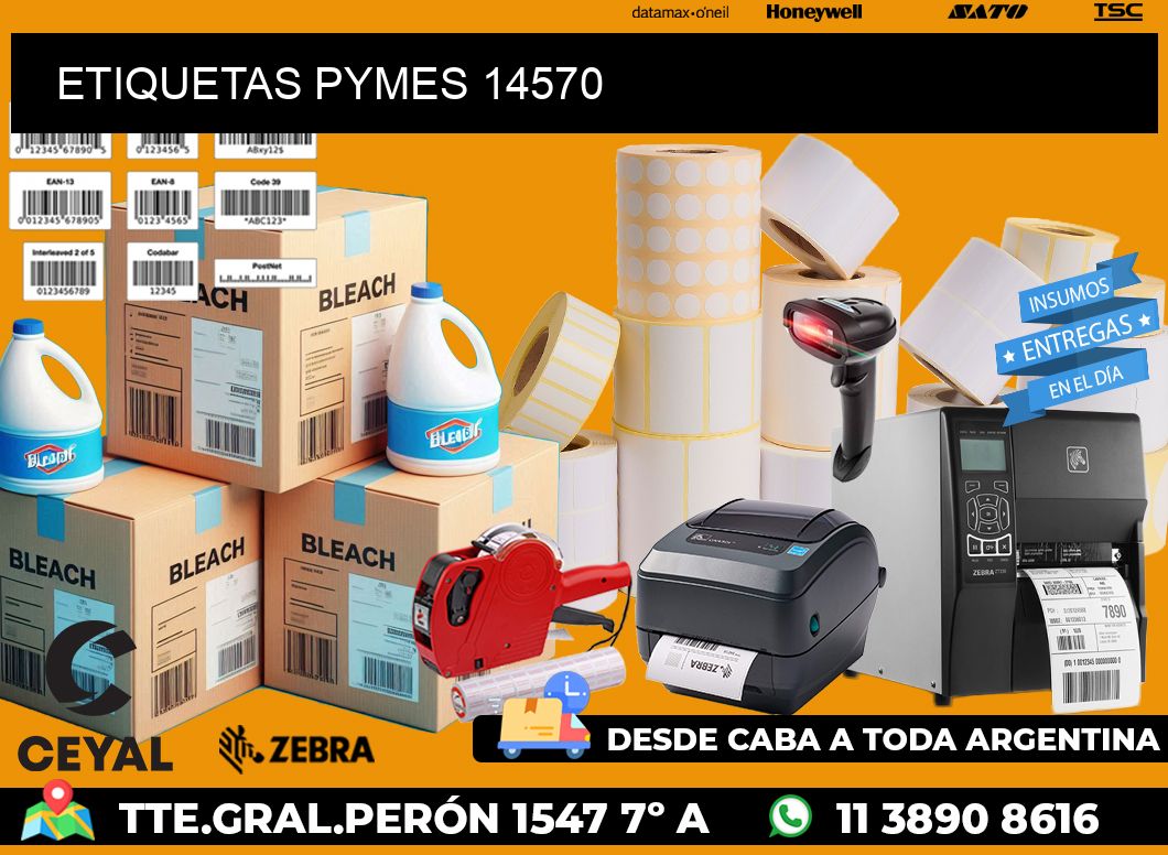 ETIQUETAS PYMES 14570