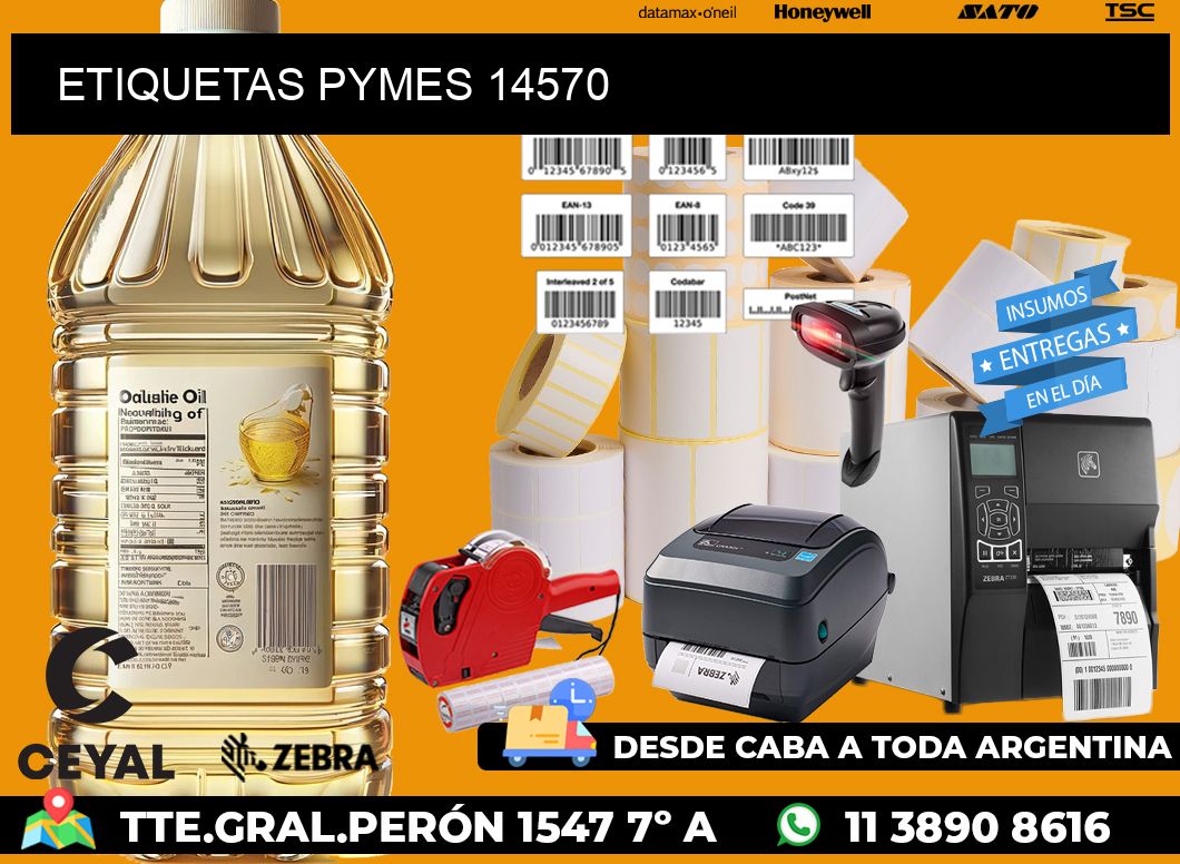 ETIQUETAS PYMES 14570