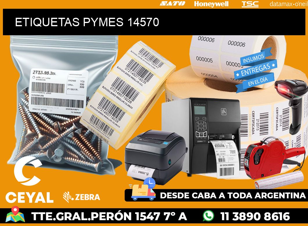 ETIQUETAS PYMES 14570