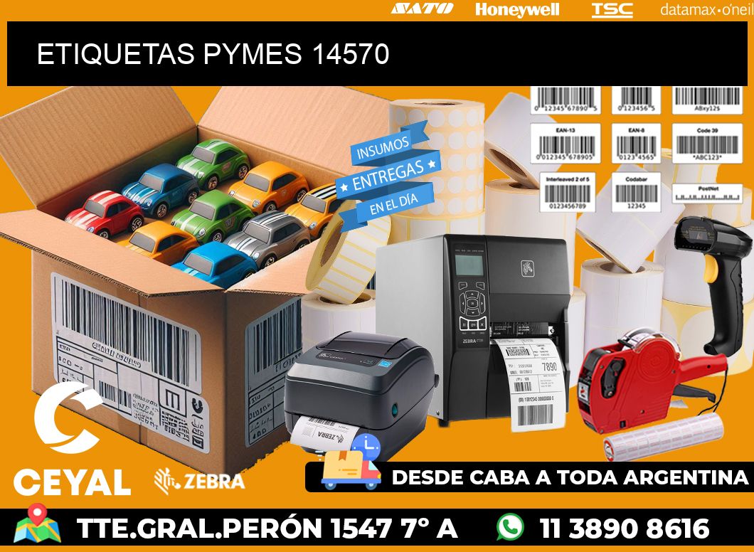 ETIQUETAS PYMES 14570