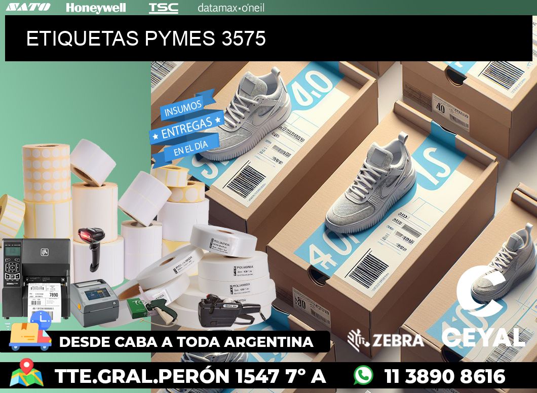 ETIQUETAS PYMES 3575