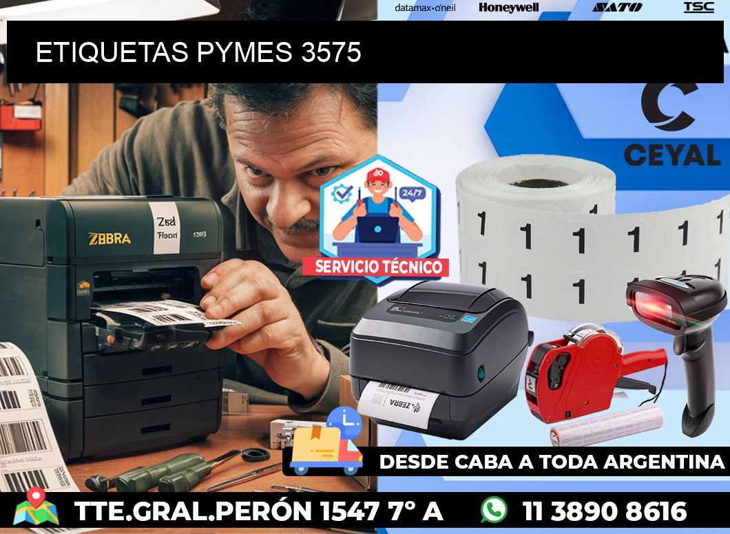 ETIQUETAS PYMES 3575