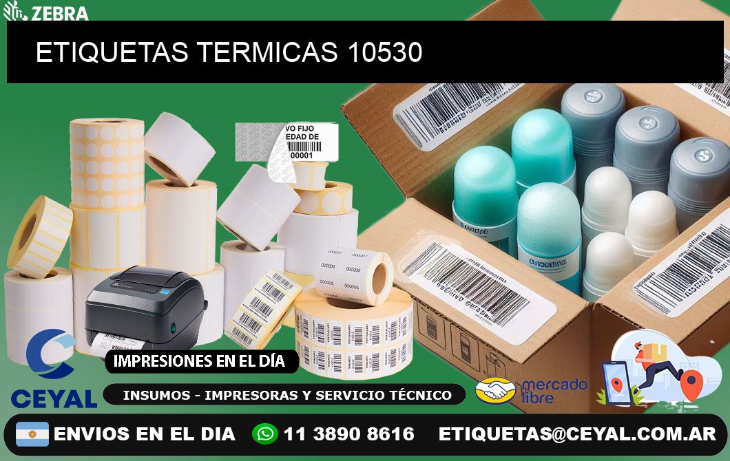 ETIQUETAS TERMICAS 10530