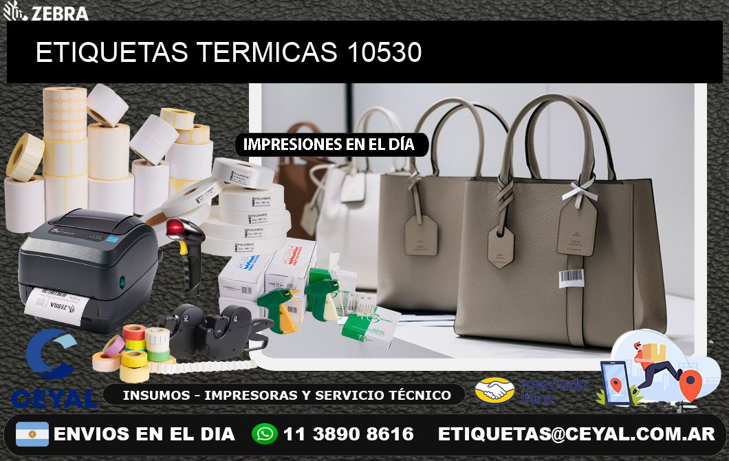 ETIQUETAS TERMICAS 10530