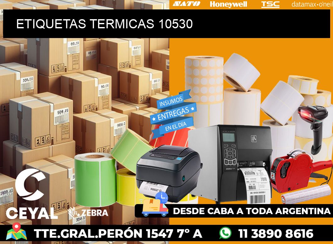 ETIQUETAS TERMICAS 10530
