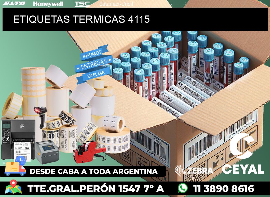 ETIQUETAS TERMICAS 4115