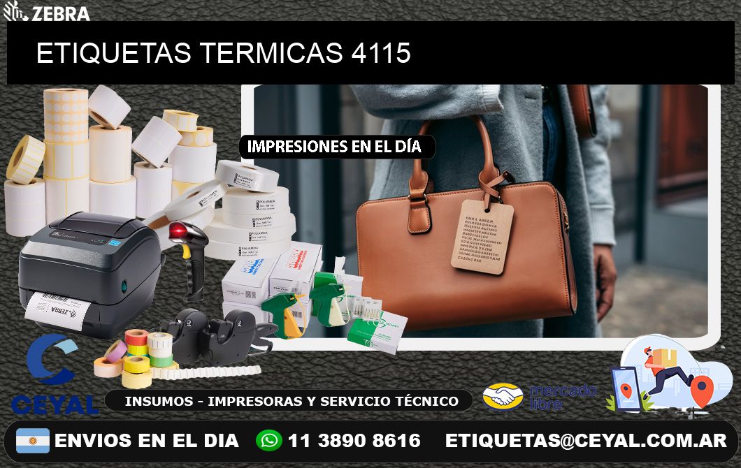 ETIQUETAS TERMICAS 4115