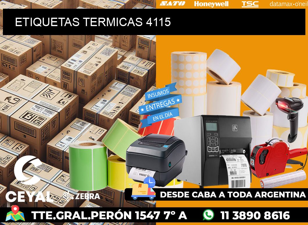 ETIQUETAS TERMICAS 4115