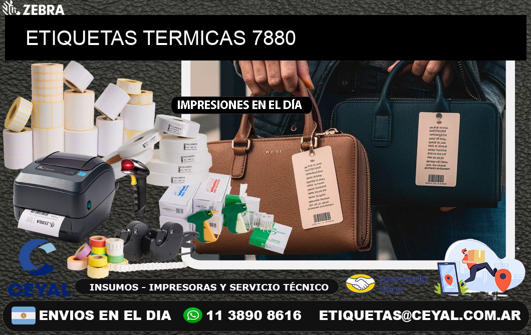 ETIQUETAS TERMICAS 7880