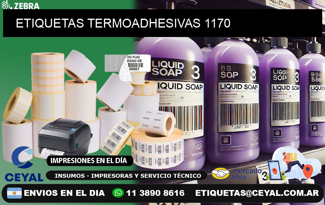ETIQUETAS TERMOADHESIVAS 1170