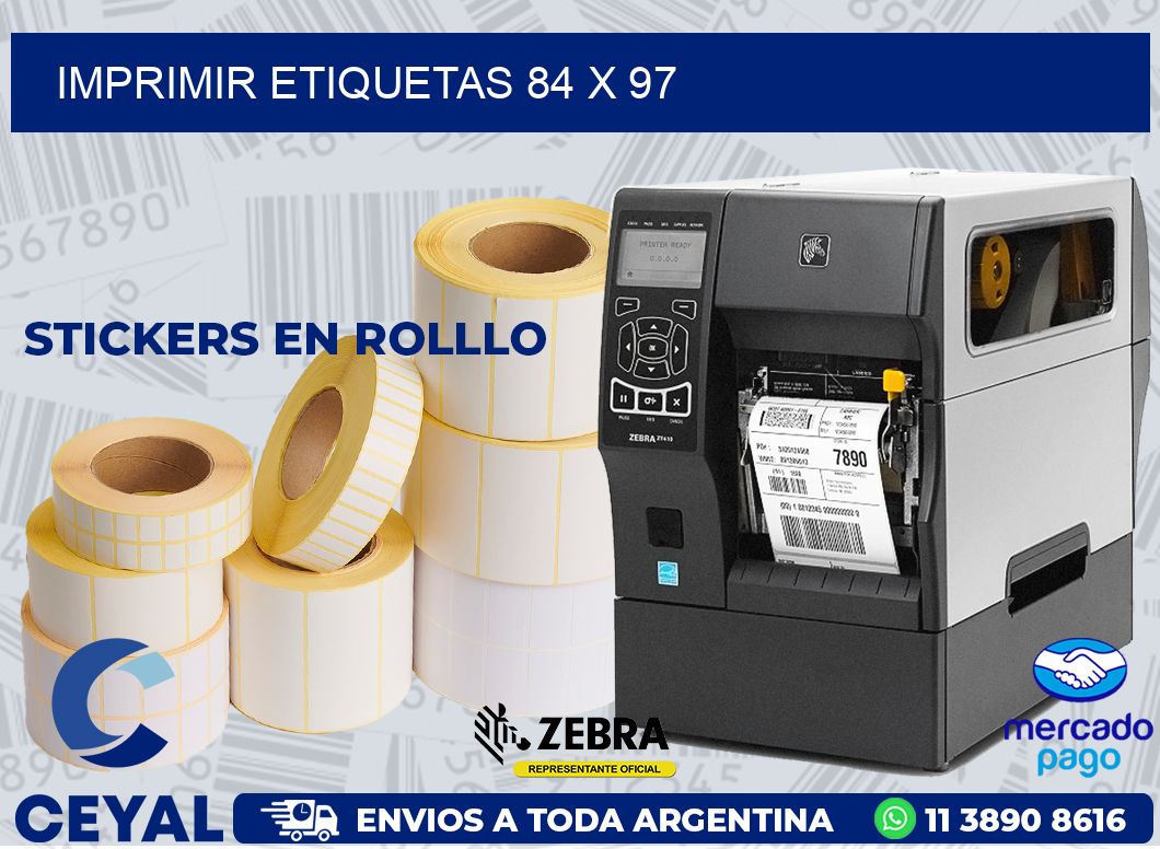 IMPRIMIR ETIQUETAS 84 x 97