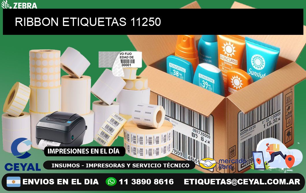 RIBBON ETIQUETAS 11250