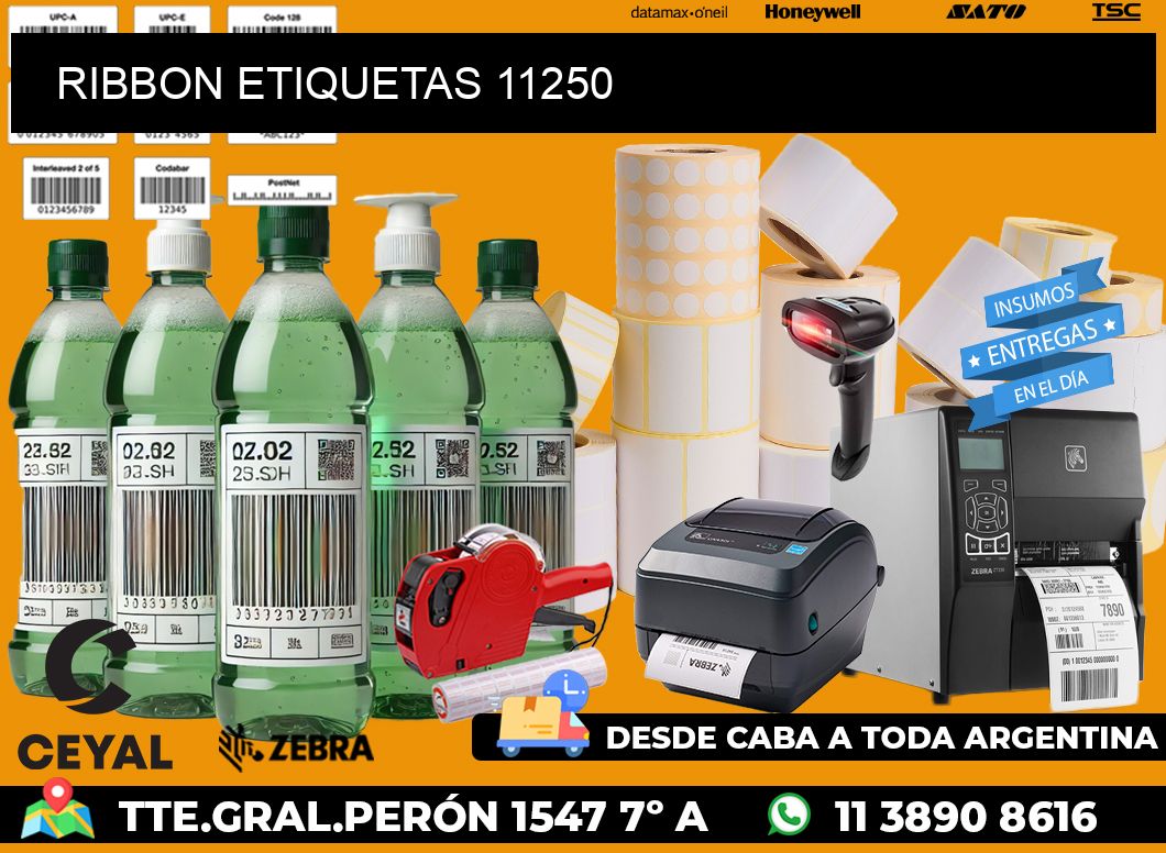 RIBBON ETIQUETAS 11250