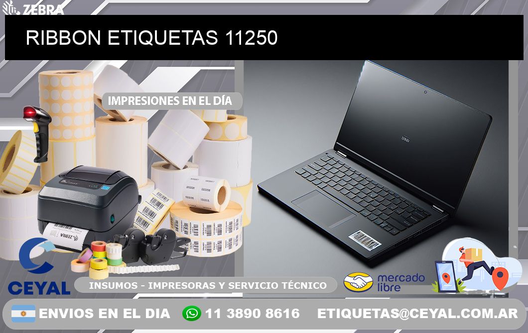RIBBON ETIQUETAS 11250
