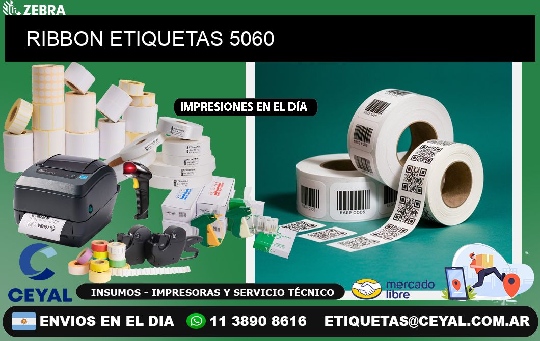 RIBBON ETIQUETAS 5060