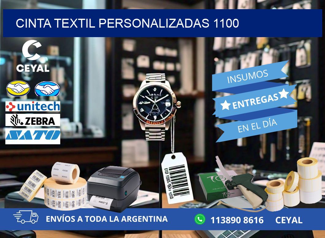 CINTA TEXTIL PERSONALIZADAS 1100