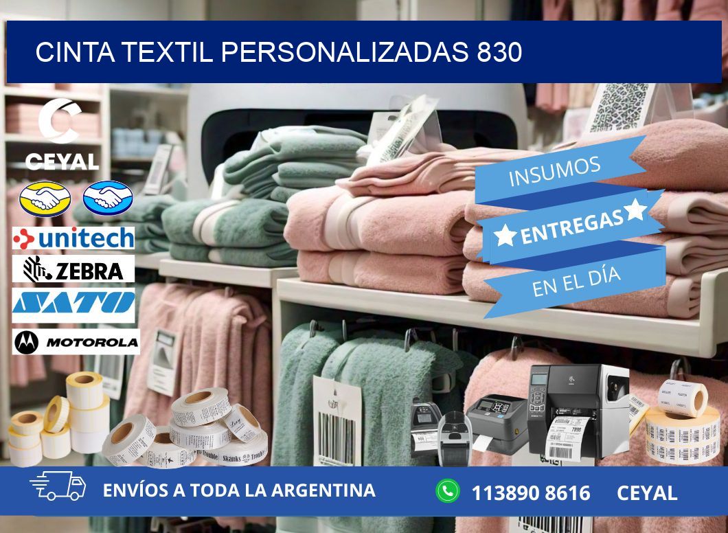 CINTA TEXTIL PERSONALIZADAS 830