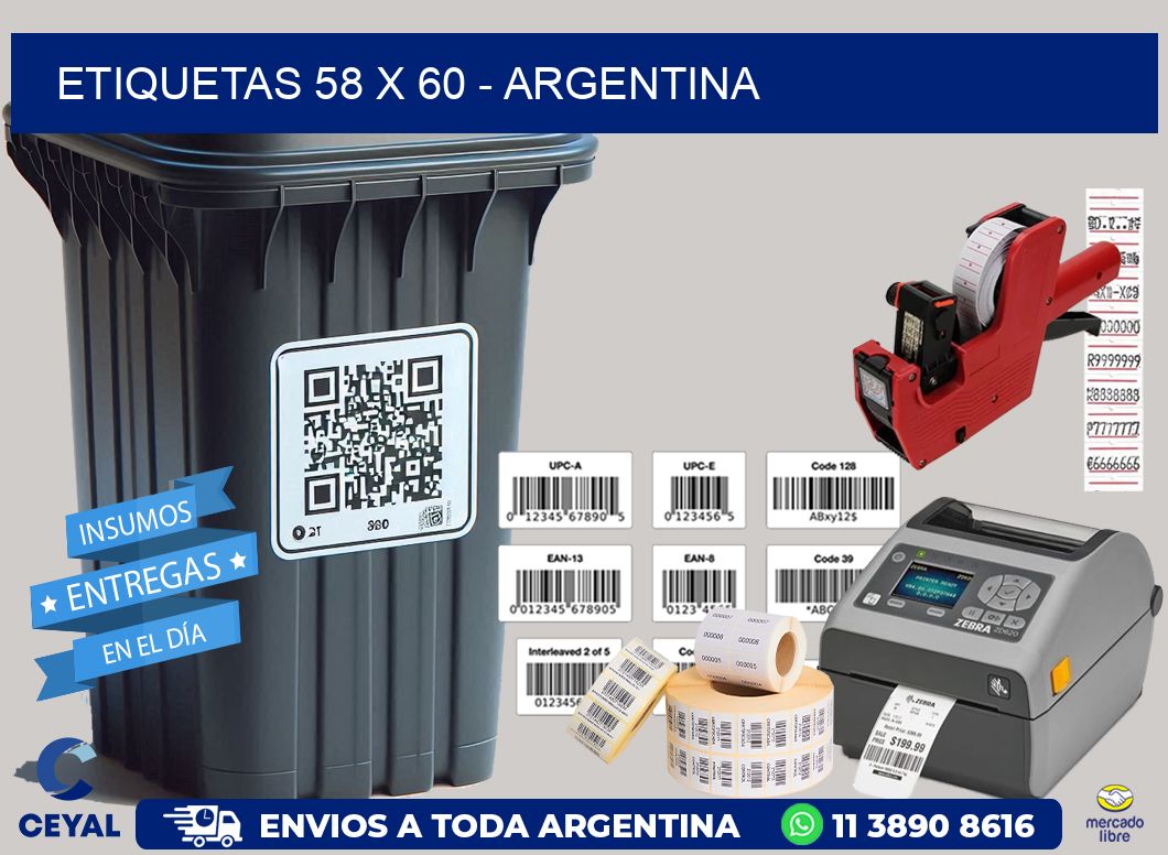 ETIQUETAS 58 x 60 – ARGENTINA