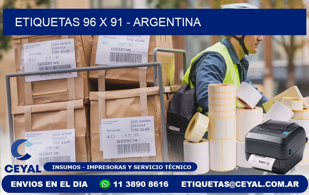 ETIQUETAS 96 x 91 - ARGENTINA