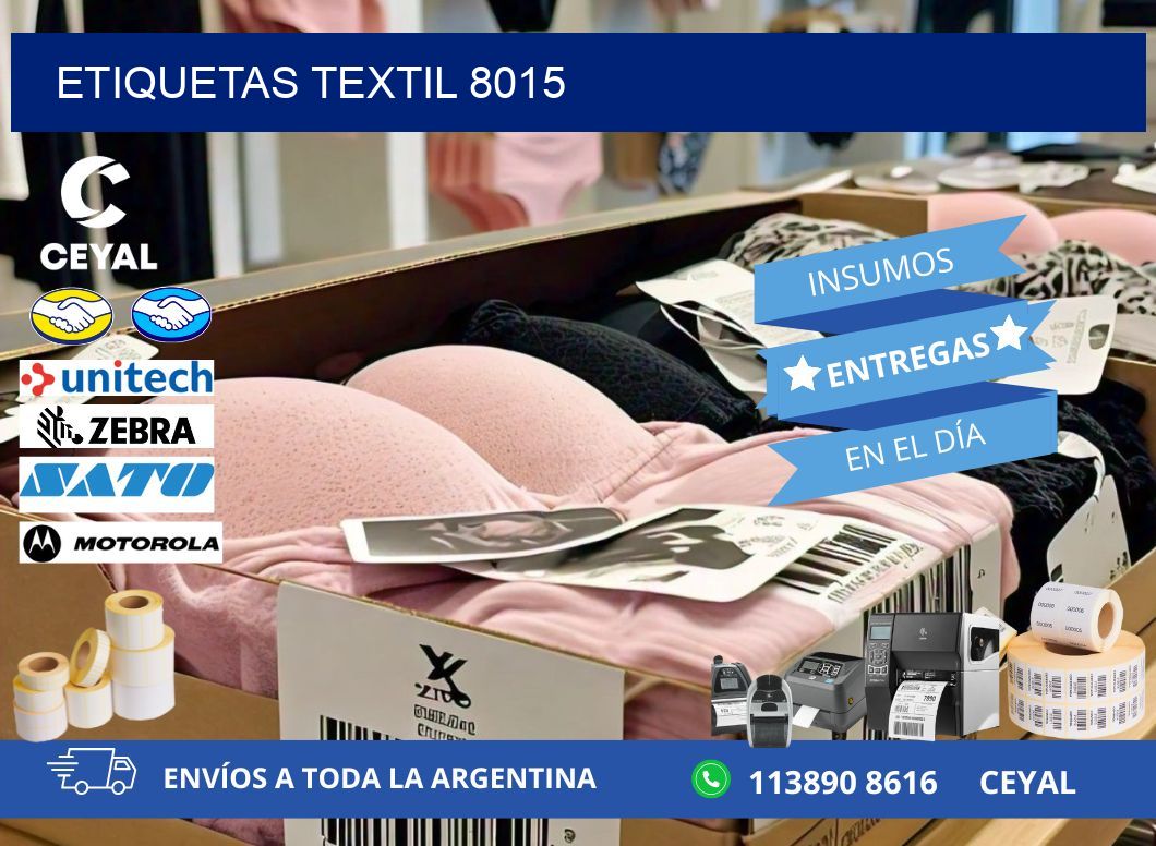 ETIQUETAS TEXTIL 8015