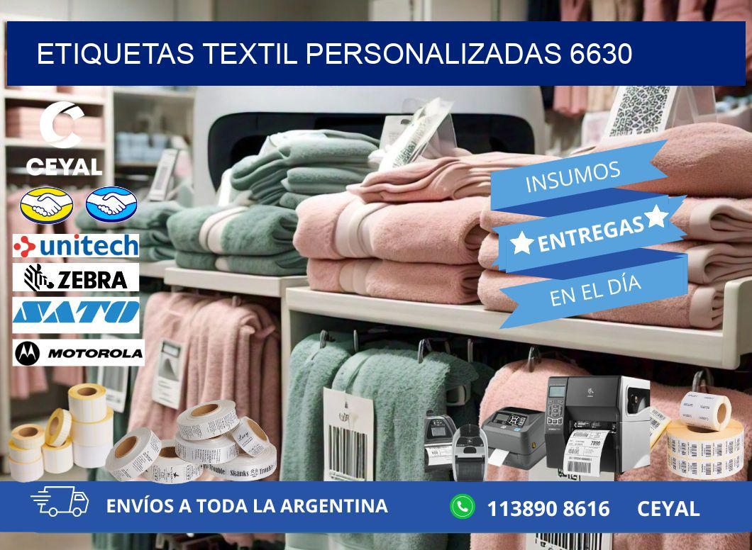 ETIQUETAS TEXTIL PERSONALIZADAS 6630