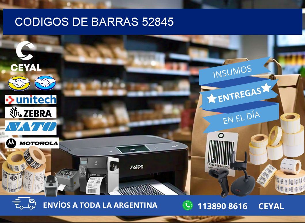 CODIGOS DE BARRAS 52845