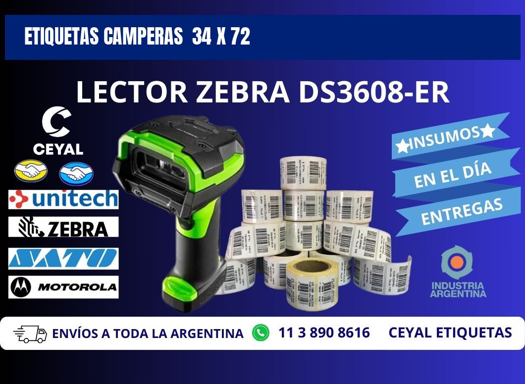 ETIQUETAS CAMPERAS  34 x 72