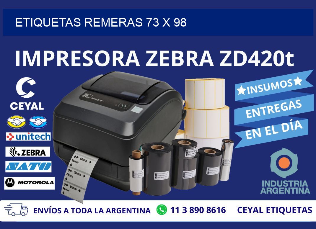 ETIQUETAS REMERAS 73 x 98