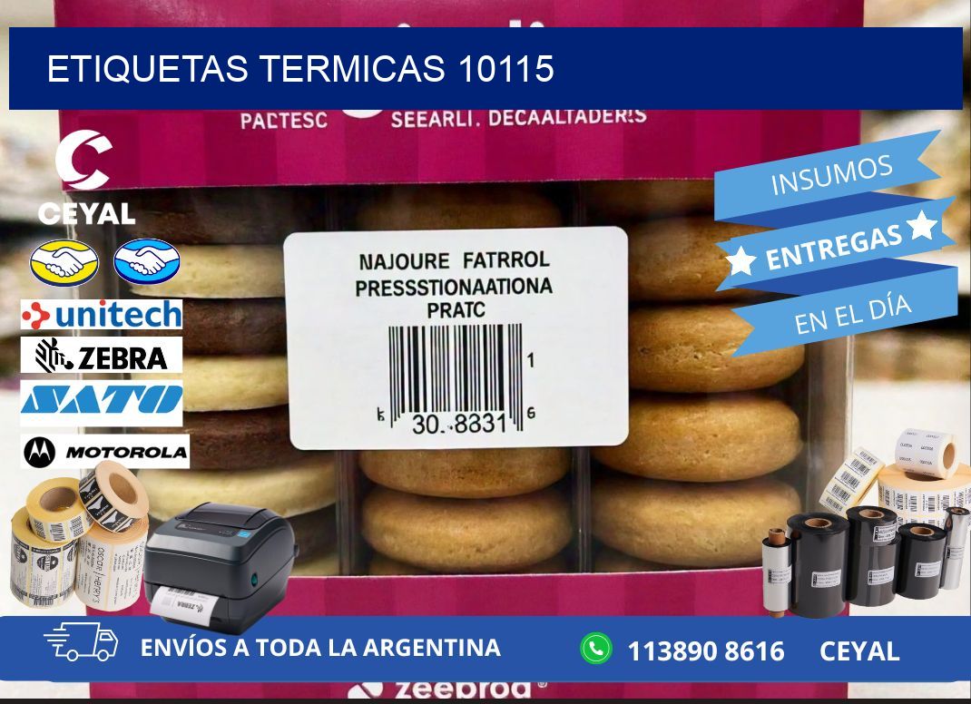 ETIQUETAS TERMICAS 10115