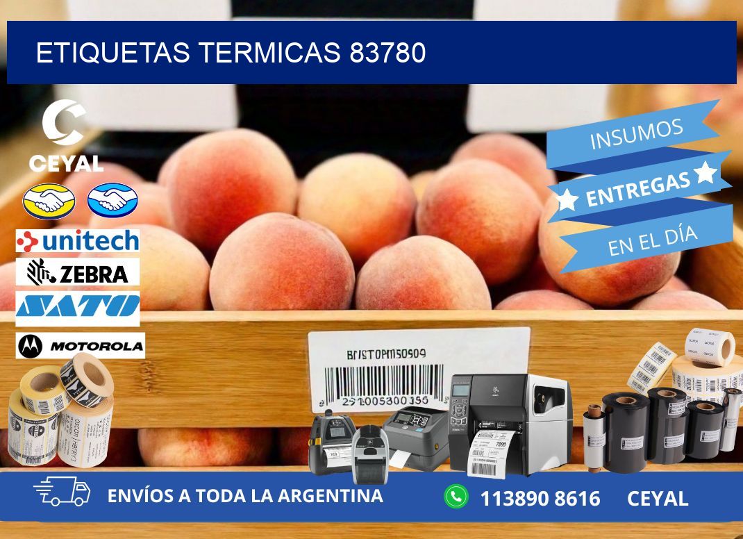 ETIQUETAS TERMICAS 83780