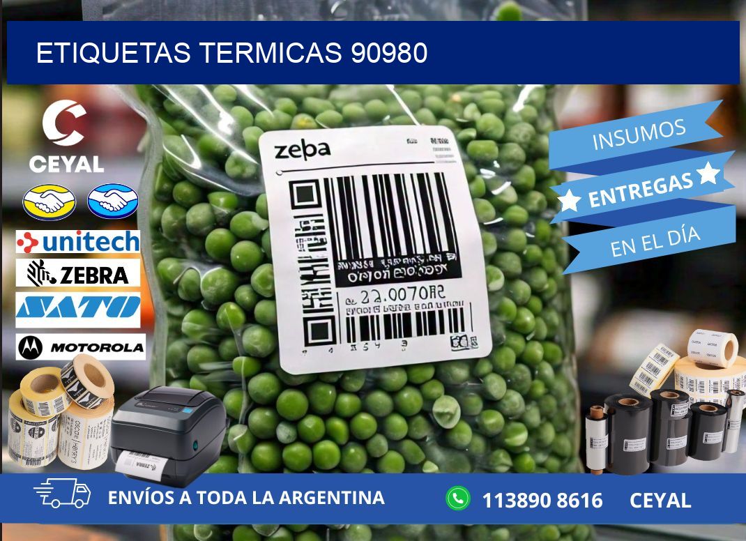 ETIQUETAS TERMICAS 90980