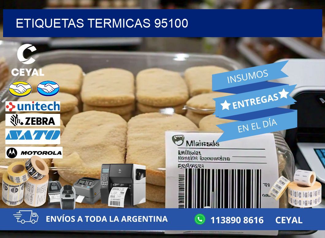 ETIQUETAS TERMICAS 95100