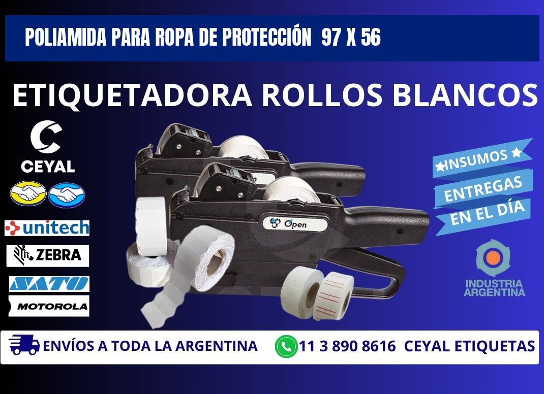 POLIAMIDA PARA ROPA DE PROTECCIÓN  97 x 56