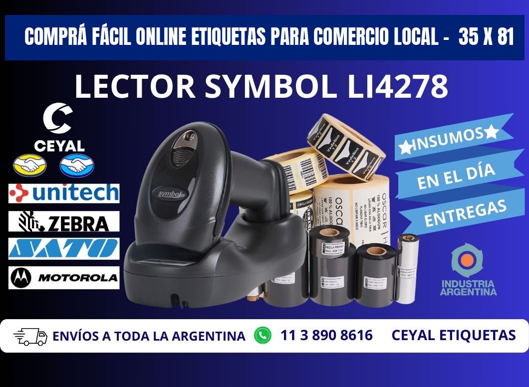 COMPRÁ FÁCIL ONLINE ETIQUETAS PARA COMERCIO LOCAL –  35 x 81