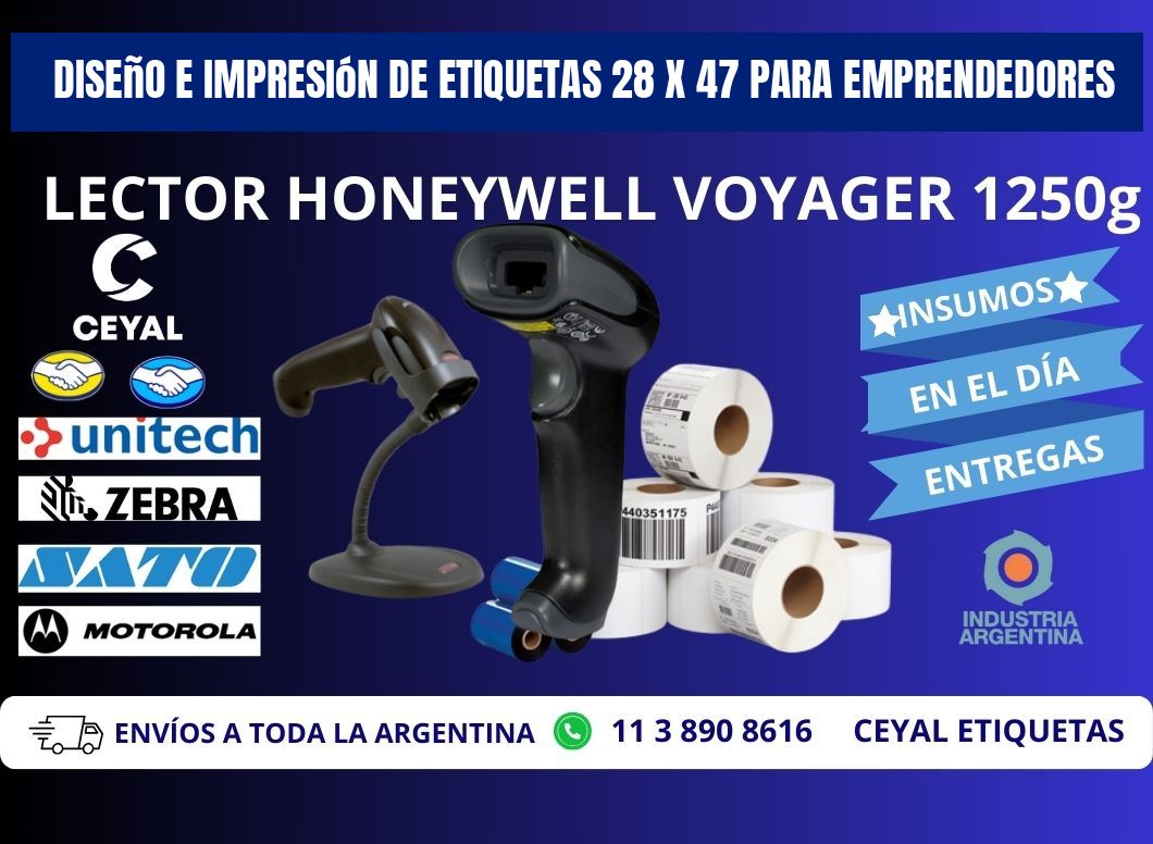 Diseño e Impresión de Etiquetas 28 x 47 para Emprendedores